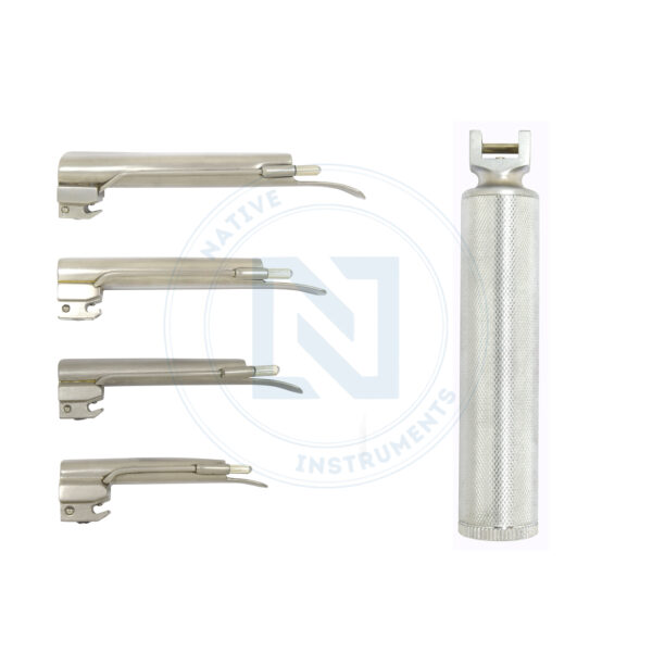 Guedel-Negus laryngoscope set