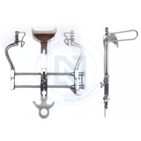 Balfour Abdominal Retractor (With Ratchet & Detachable blades)
